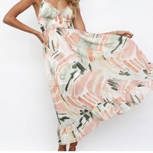 Hello Molly Midi Dress Size 2